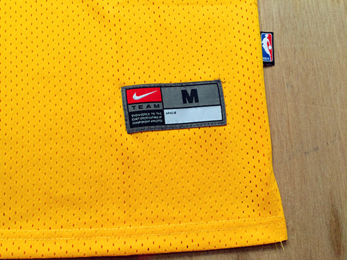 SuperSonics No. 34 Ray Allen Retro Yellow Premium Mesh