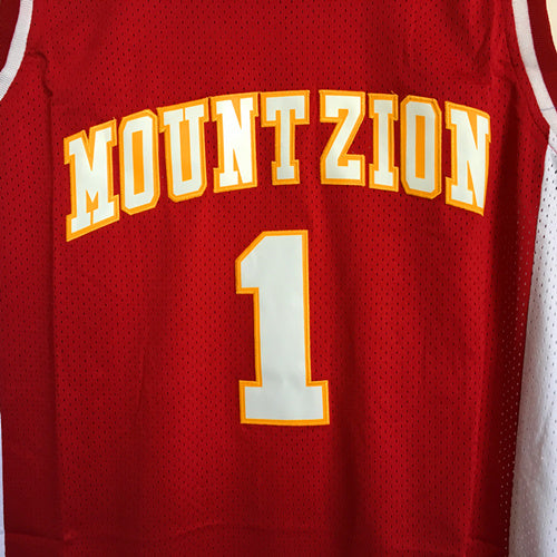 McGrady High School No. 1 red top mesh jersey