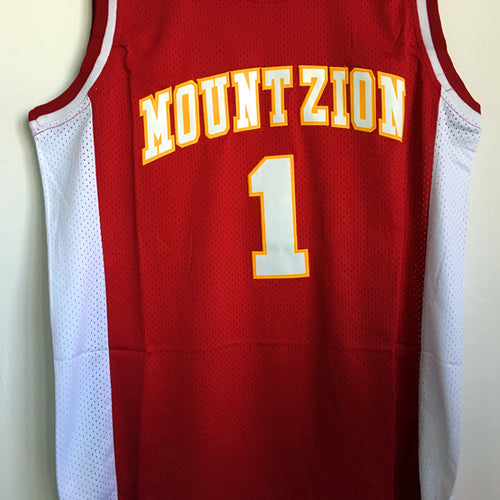 McGrady High School No. 1 red top mesh jersey