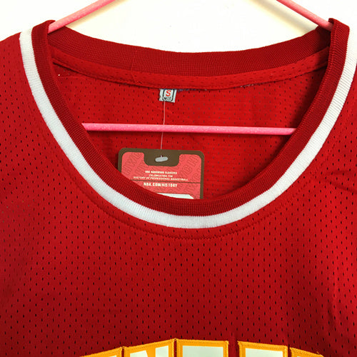 McGrady High School No. 1 red top mesh jersey