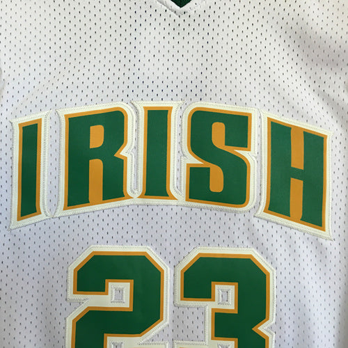 James High School No. 23 White Premium Mesh Jersey