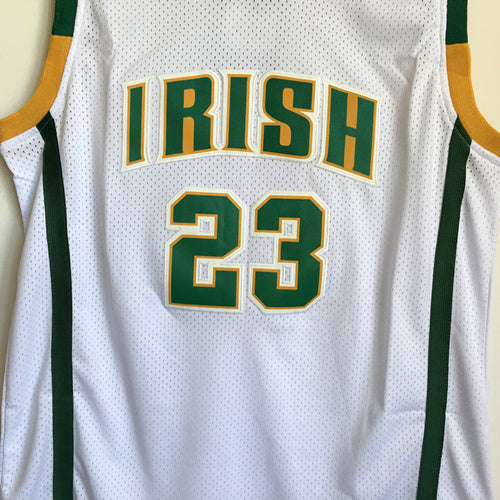 James High School No. 23 White Premium Mesh Jersey