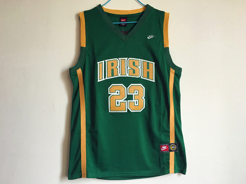 James High School No. 23 Green Premium Mesh Jersey