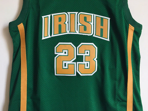 James High School No. 23 Green Premium Mesh Jersey