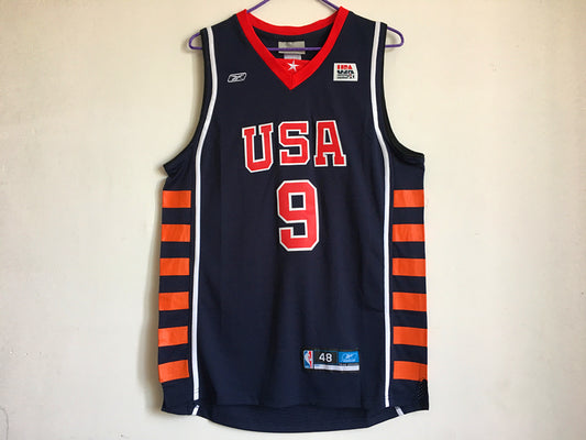 Olympische Spiele 2004 in Athen, American Dream Six USA Nr. 6 James Ultimate Mesh-Trikot