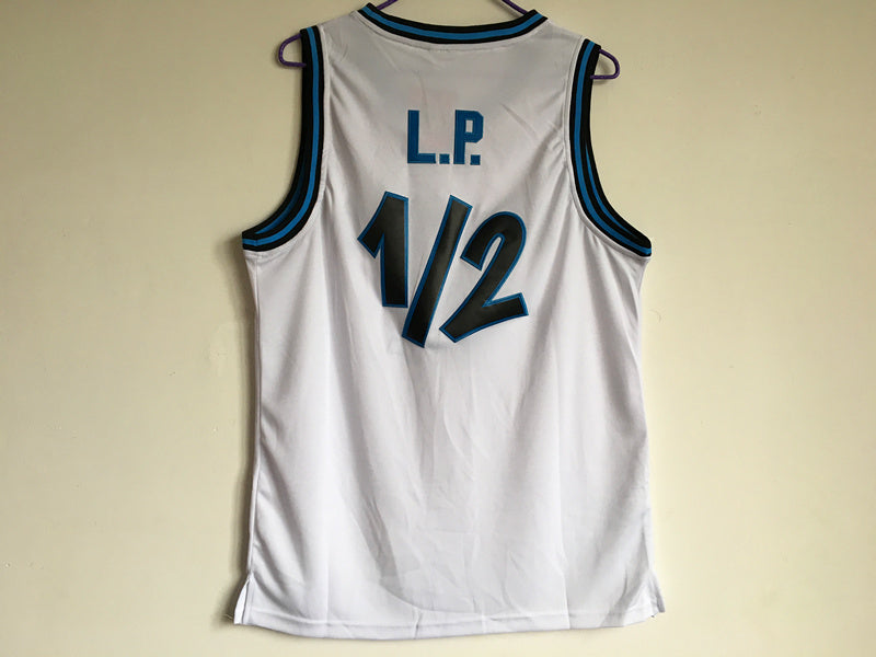 Penny Hardaway 1/2 White Embroidered Jersey