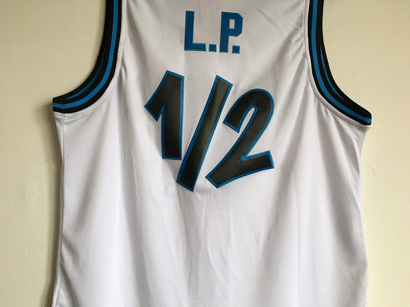 Penny Hardaway 1/2 White Embroidered Jersey