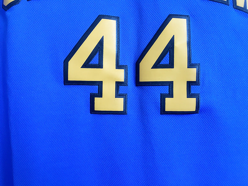 Kobe Bryant Terry Hightower 44 Crenshaw High School Blue Basketball Jersey Moesha