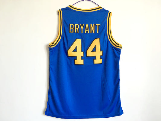 Kobe Bryant Terry Hightower 44 Crenshaw High School Blue Basketball Jersey Moesha