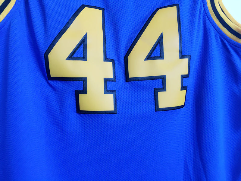 Kobe Bryant Terry Hightower 44 Crenshaw High School Blue Basketball Jersey Moesha