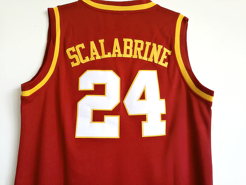 NCAA University of Southern California (USC) Brian Scalabrine jersey No. 24