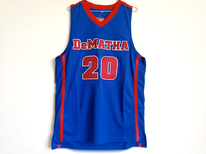 2017 rookie No. 1 pick Markelle Fultz Demesha Catholic High School No. 20 blue jersey