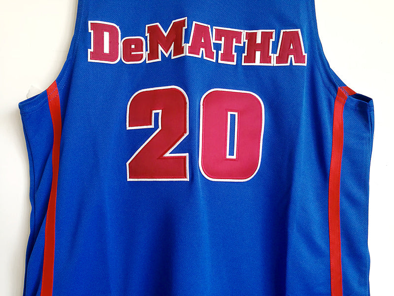 2017 rookie No. 1 pick Markelle Fultz Demesha Catholic High School No. 20 blue jersey