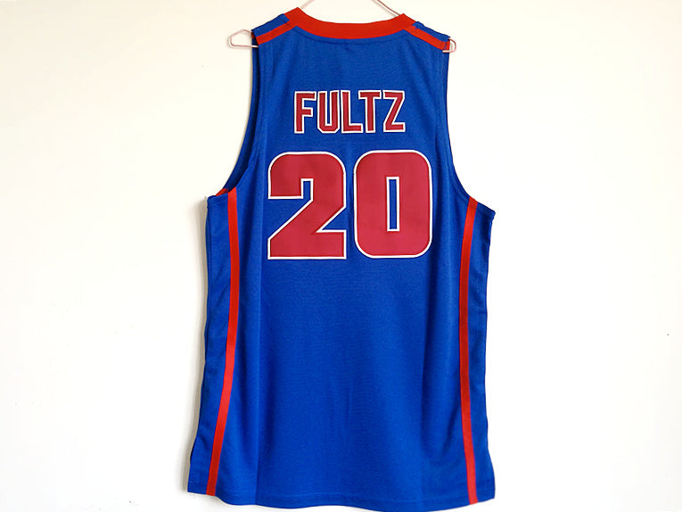 2017 rookie No. 1 pick Markelle Fultz Demesha Catholic High School No. 20 blue jersey