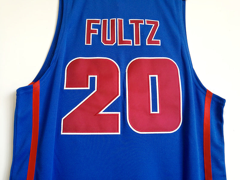 2017 rookie No. 1 pick Markelle Fultz Demesha Catholic High School No. 20 blue jersey