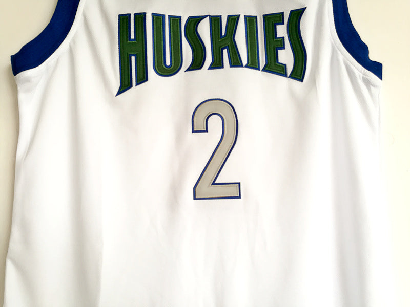 2017 Rookie of the Year "Ball" Lonzo Ball No. 2 Chino Hills High School white jersey