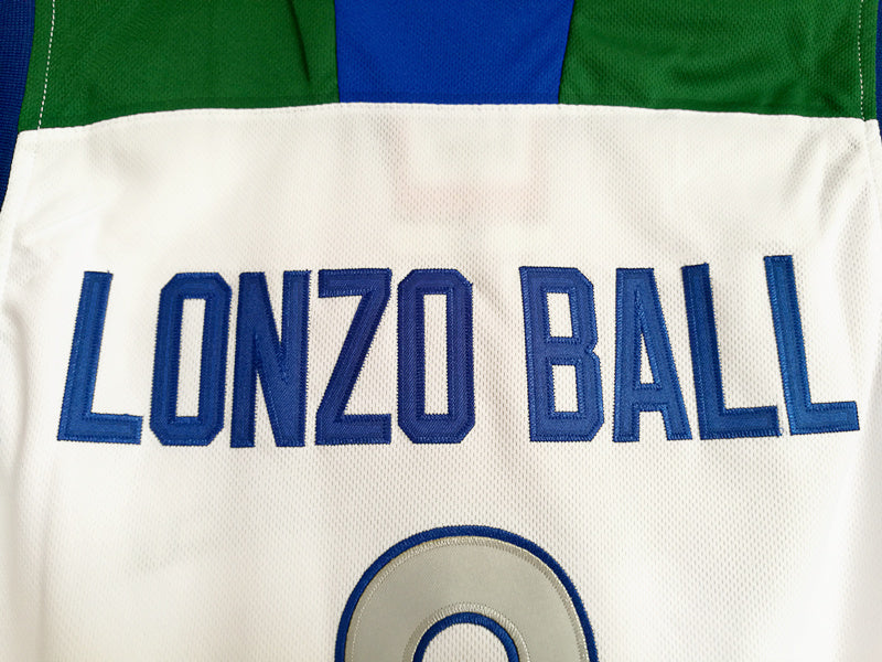 2017 Rookie of the Year "Ball" Lonzo Ball No. 2 Chino Hills High School white jersey