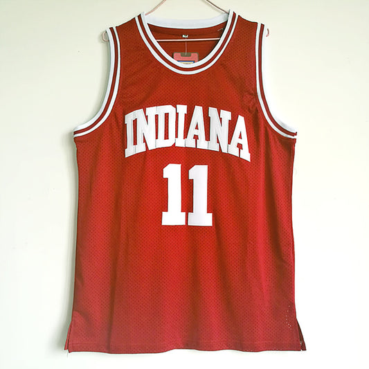 NCAA Indiana University No. 11 Isiah Thomas Burgundy University Jersey