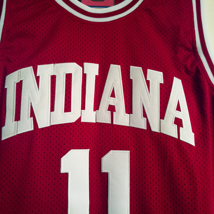 NCAA Indiana University No. 11 Isiah Thomas Burgundy University Jersey