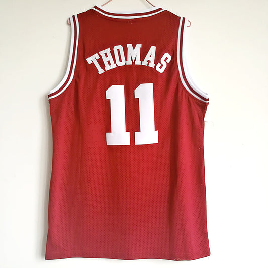 NCAA Indiana University No. 11 Isiah Thomas Burgundy University Jersey