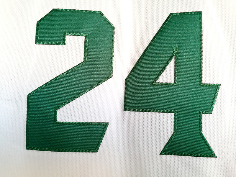 Kyrie Irving No. 24 St. Patrick's High School White Embroidered Jersey