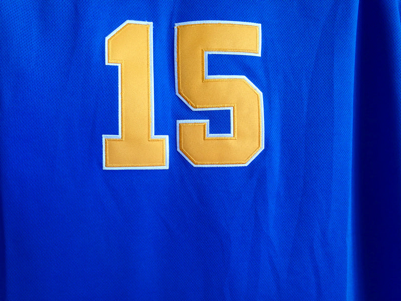 Vince Carter No. 15 High School Blue Premium Embroidered Jersey