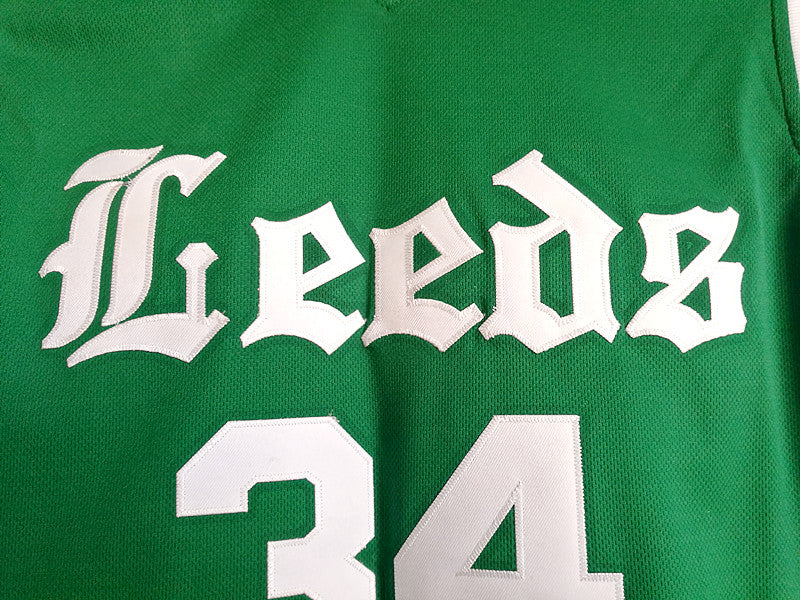 Charles Barkley Leeds High School No. 34 green basketball jersey