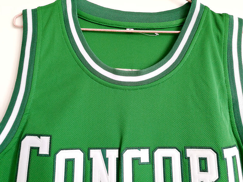 Shawn Kemp Concord, MA High School No. 40 Green Embroidered Jersey