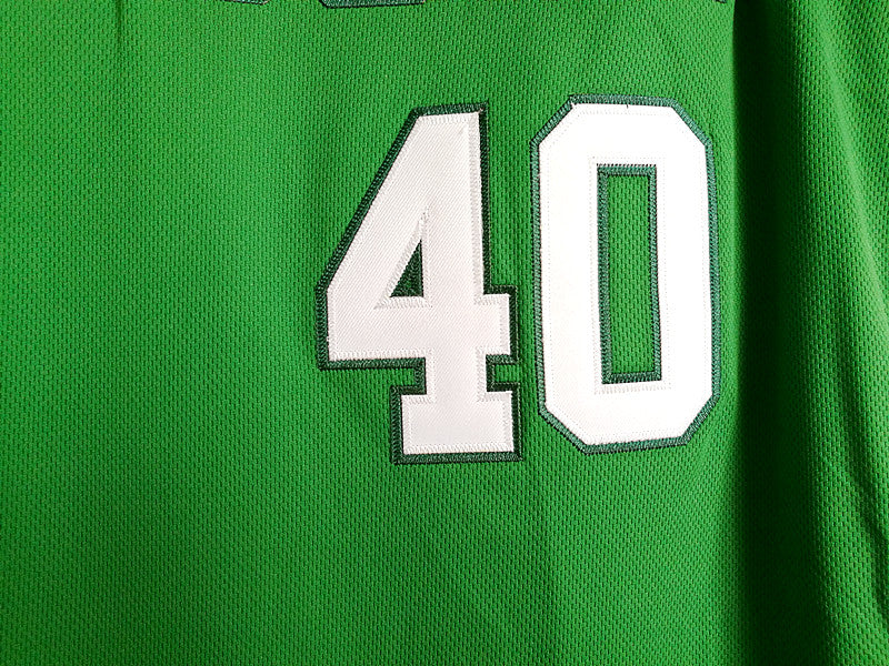 Shawn Kemp Concord, MA High School No. 40 Green Embroidered Jersey