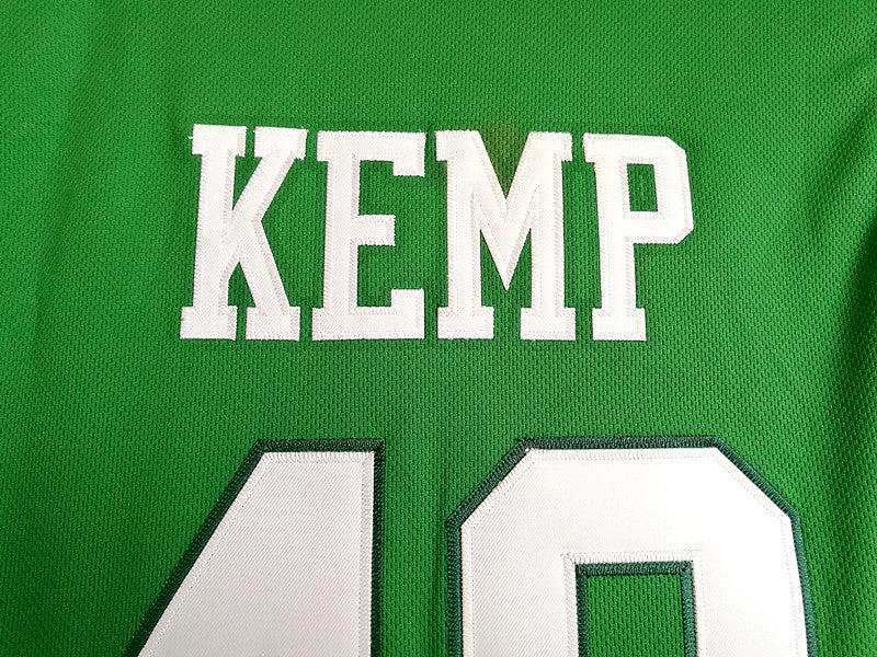 Shawn Kemp Concord, MA High School No. 40 Green Embroidered Jersey