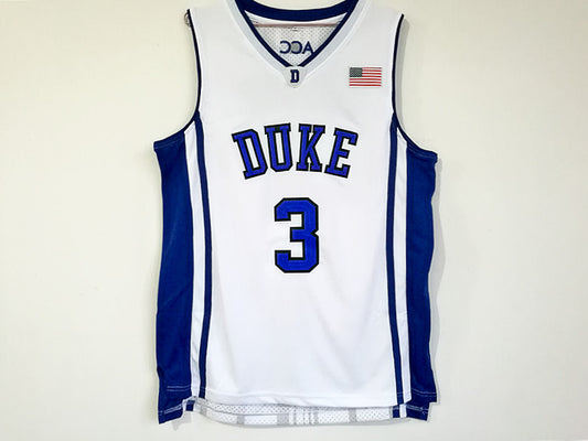 NCAA Duke University No. 3 Grayson Allen Grayson Allen white embroidered jersey