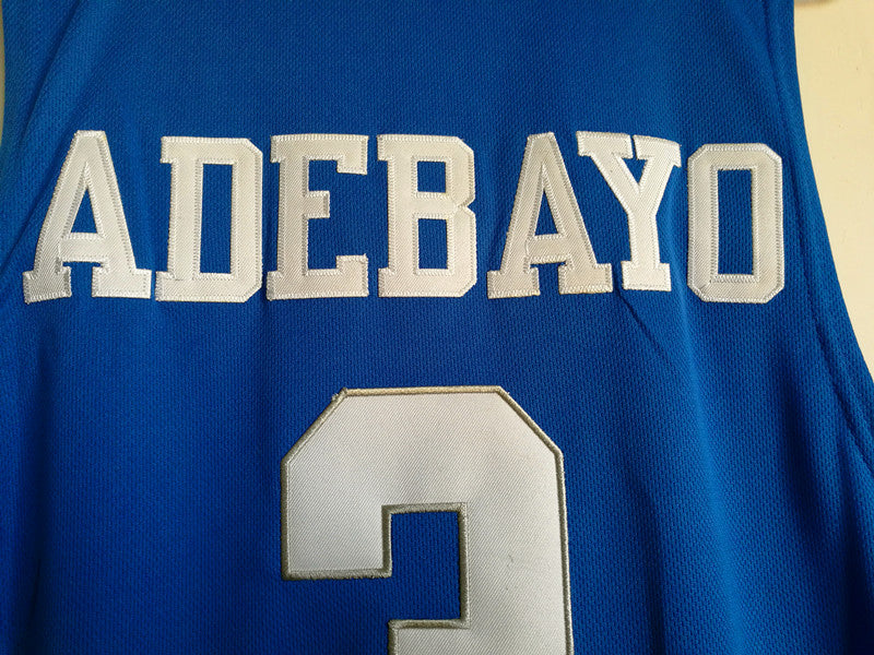 NCAA University of Kentucky No. 3 Bam Adebayo blue basketball jersey