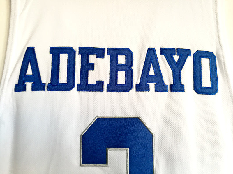 NCAA University of Kentucky No. 3 Bam Adebayo white basketball jersey