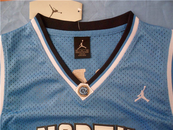 Bulls No. 23 Jordan North Carolina State University away embroidery blue jersey