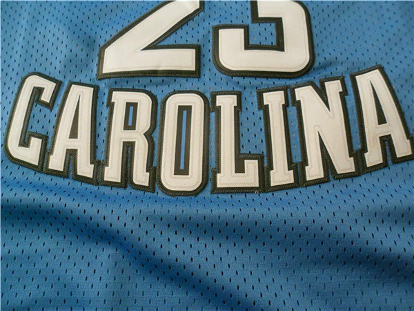 Bulls No. 23 Jordan North Carolina State University away embroidery blue jersey