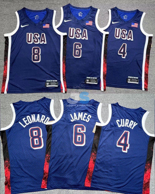 Anthony Davis Team USA 2024 Olympics Jersey