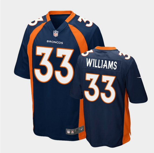 Javonte Williams Denver Broncos Jersey