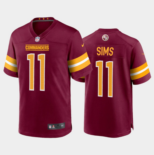 Cam Sims Washington Commanders Jersey