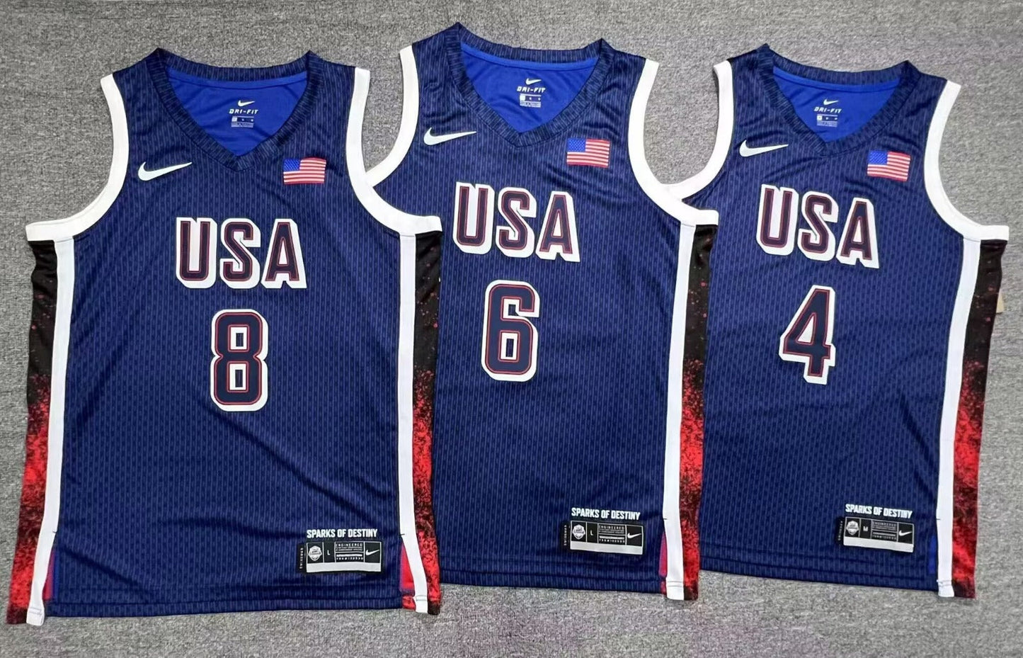 Stephen Curry Team USA 2024 Olympics Jersey