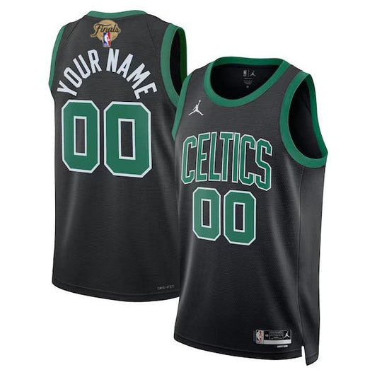 Custom Boston Celtics NBA Finals 2024 Jersey