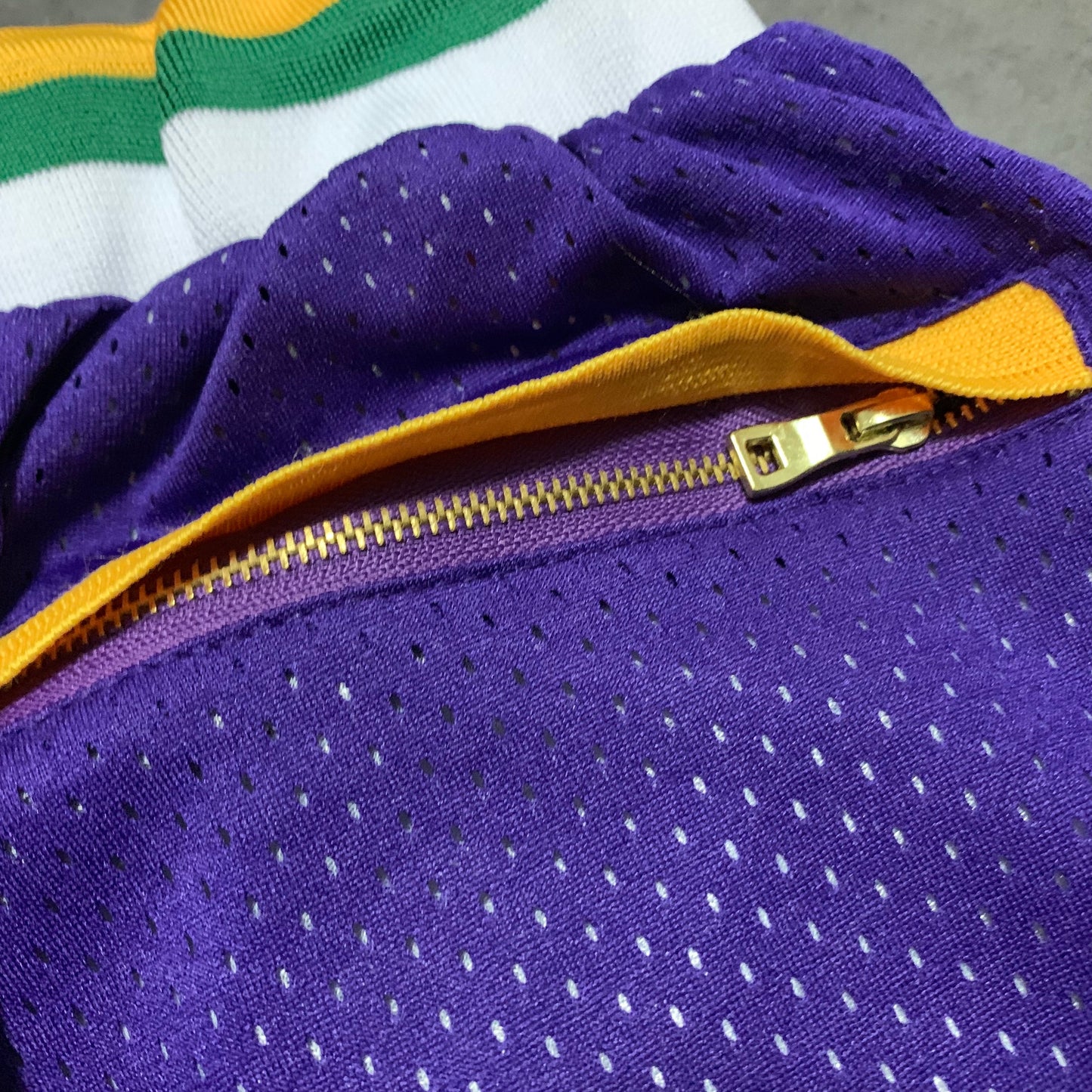 Utah Jazz JUST DON joint shorts purple