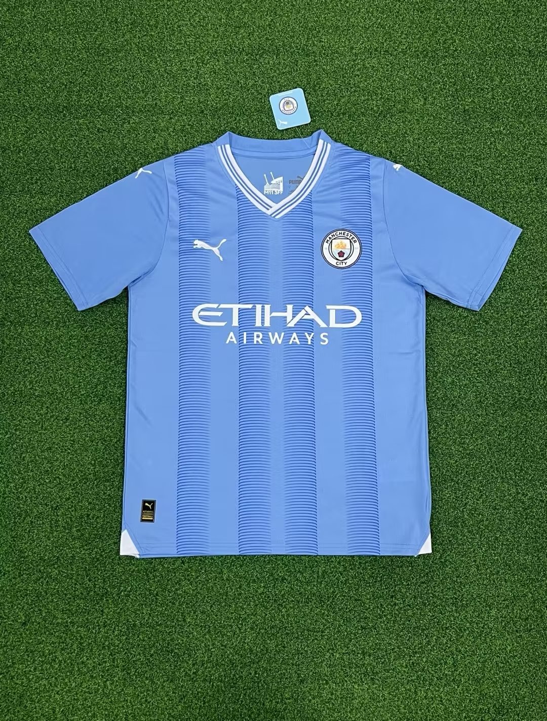 2425  Puma Manchester City Home jersey Embroidered Fan Edition