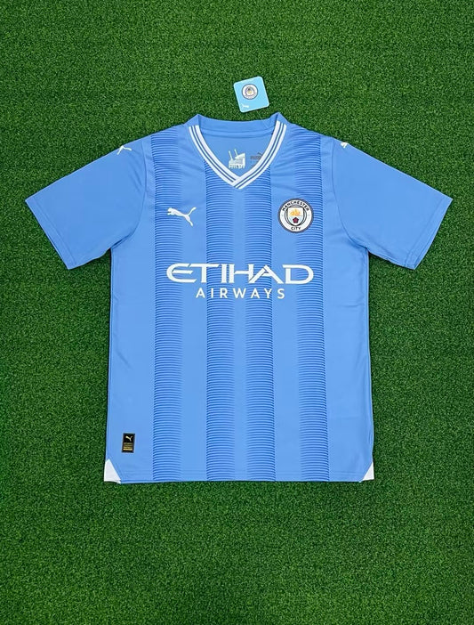 2425  Puma Manchester City Home jersey Embroidered Fan Edition