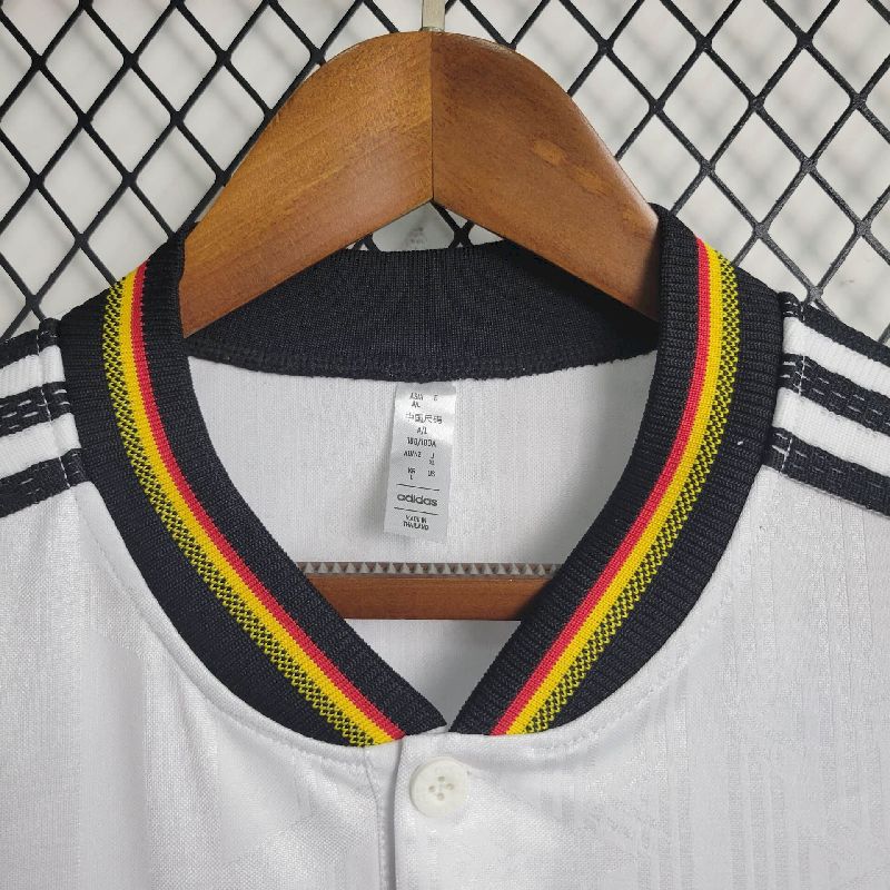 1996 Retro Germany Home Soccer Jersey