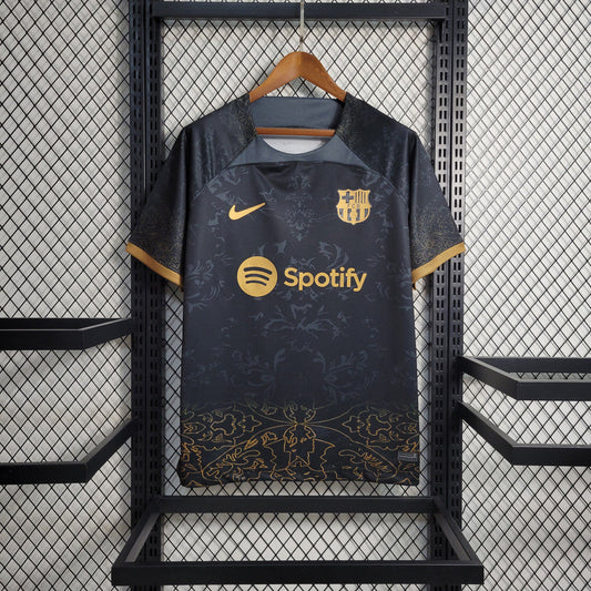 2022/2023 Barcelona Special  Black Football Shirt 1:1 Thai Quality