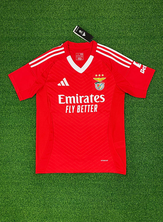 24-25 Benfica Home Fan Edition Embroidered Jersey