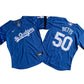 Women's Los Angeles Dodgers Mookie Betts #50 Royal City Connect Replica Player Jersey