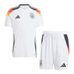 Germany Home Jersey Kit EURO 2024 Kids(Jersey+Shorts)