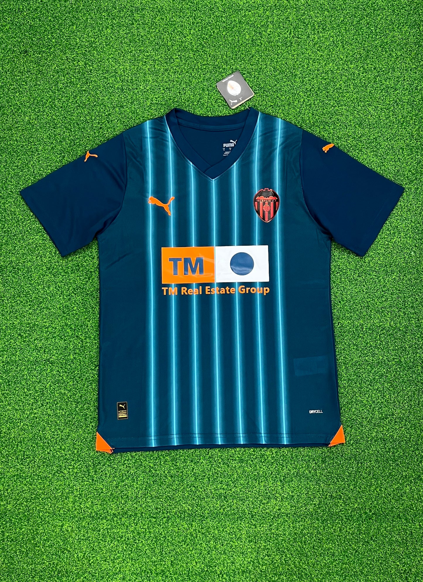 2425 Valencia Away jersey Embroidered Fan Edition