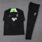 2023/2024 Liverpool Half-Pull Training Suit Black Jersey 1:1 Thai Quality Set